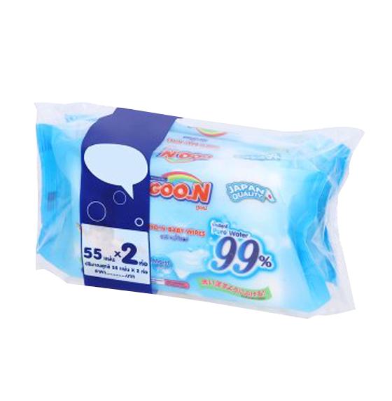 Khăn giấy ướt Goon 55 tờ