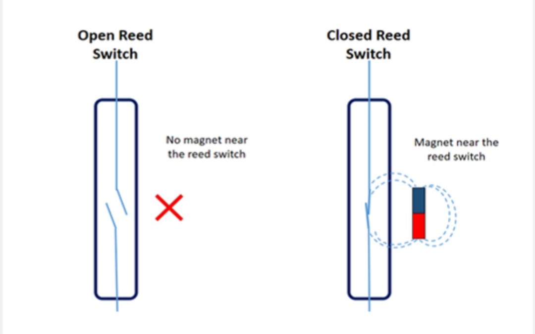 Công tắc từ trường (reed switch)