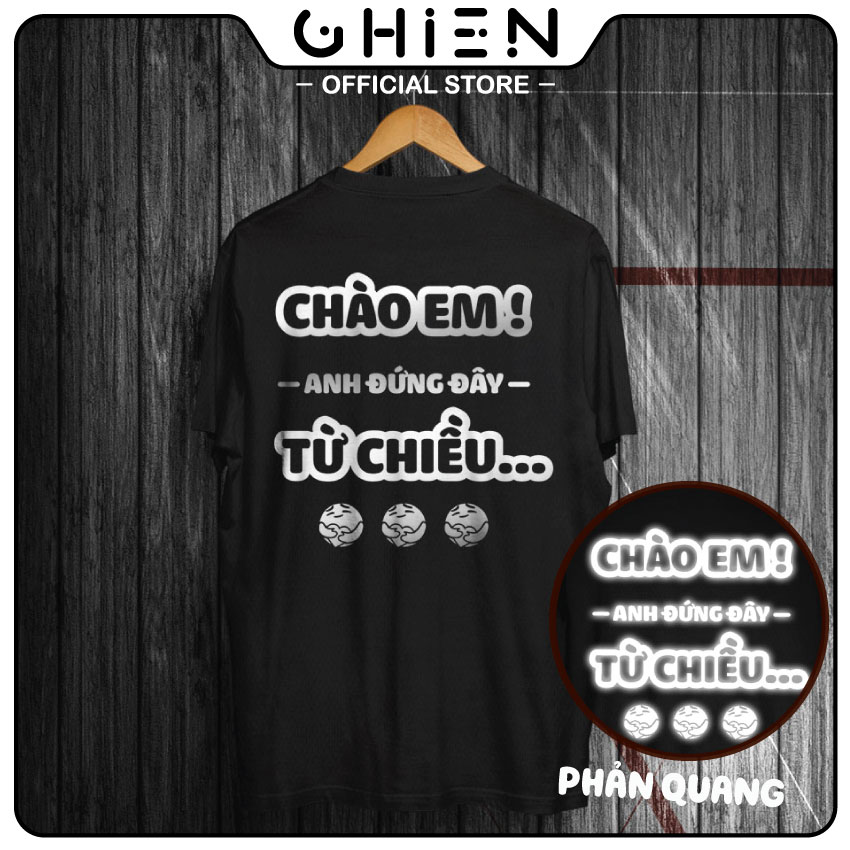 [HCM]Áo thun phản quang UMAD Đứng Đây Từ Chiều cổ tròn phông Unisex nam nữ vải thể thao có Big Size