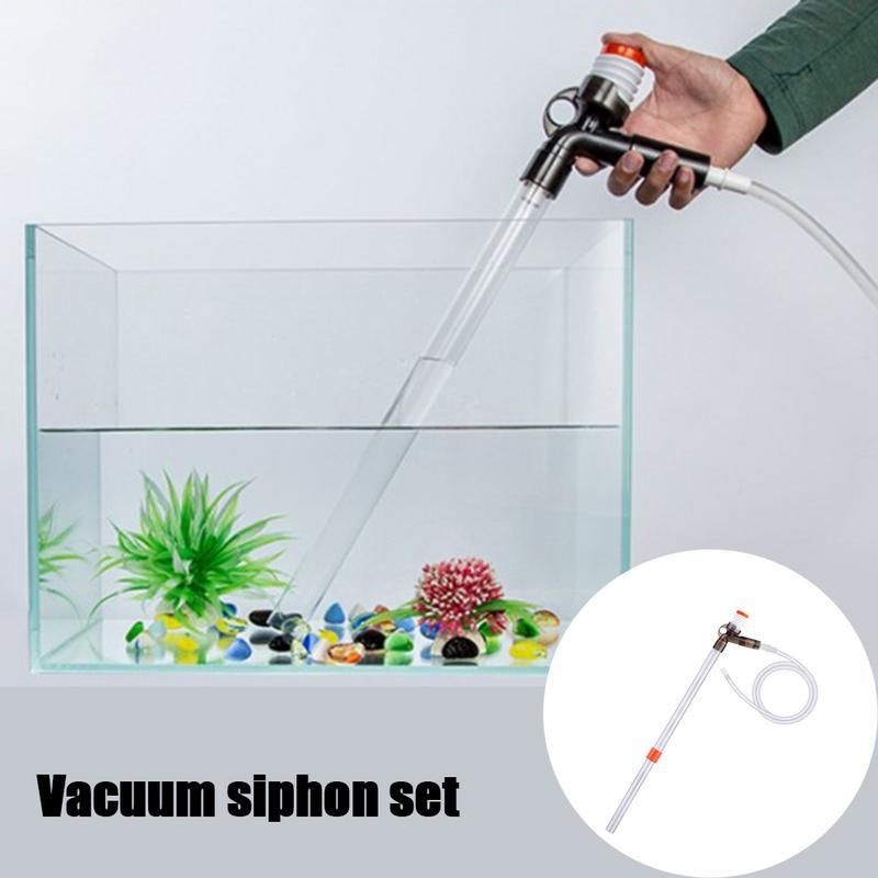 Dụng cụ thay nước, vệ sinh, hút cặn bể cá, hồ cá cao cấp ks 08
