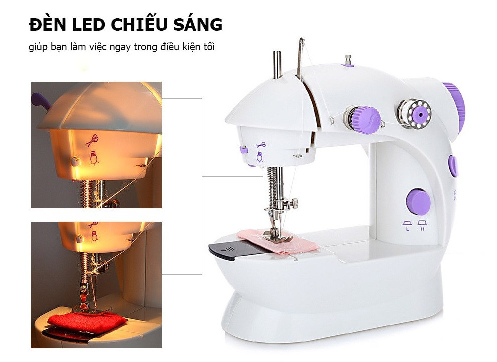 Máy Khâu Mini CMD, Máy May Mini, Máy May Gia Đình – Tiện Dụng – Cao Cấp