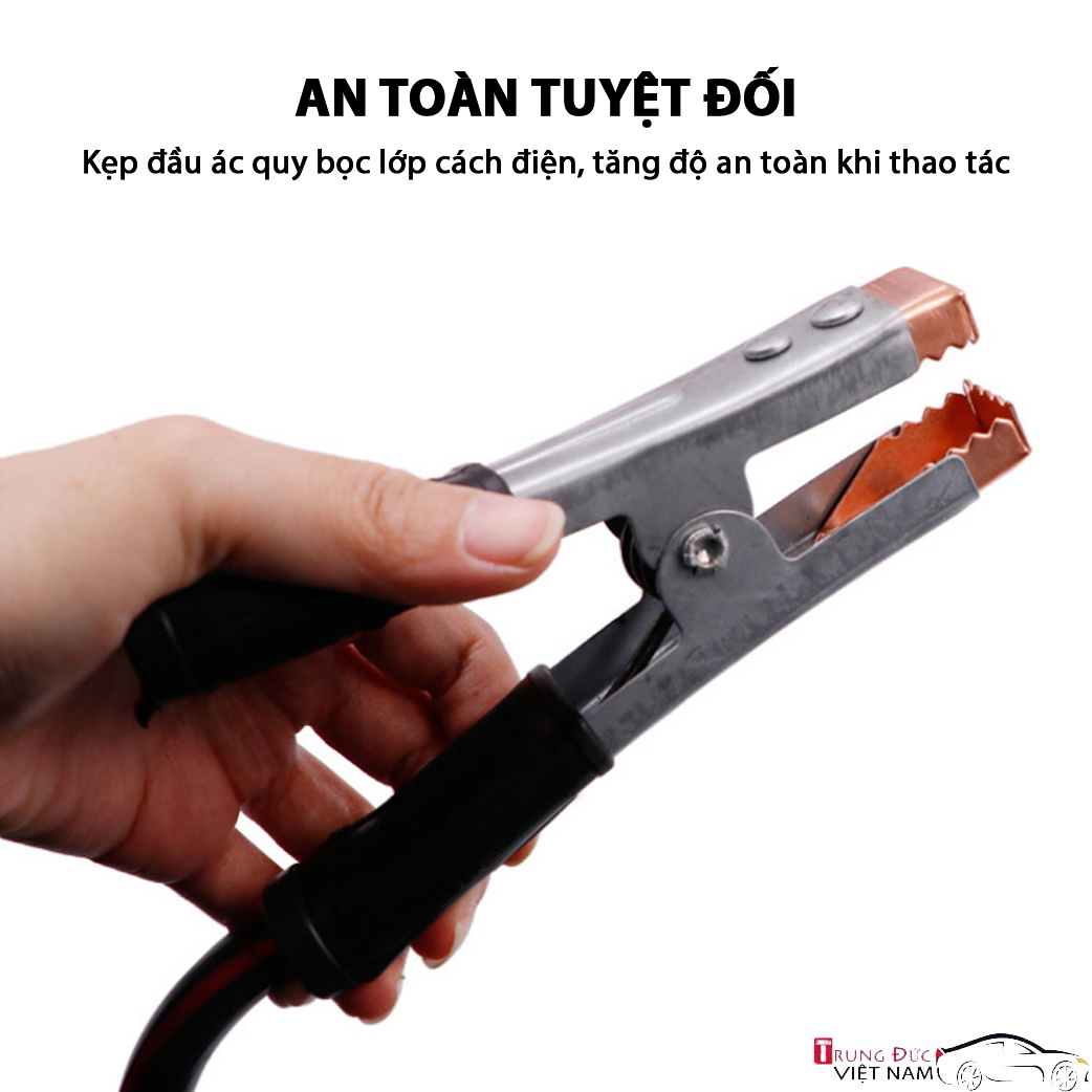 Bộ Dây Câu Bình Ắc Quy 1000A - Trung Đức VN