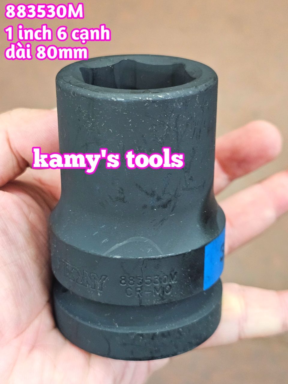ĐẦU TUÝP 30MM LỖ 1 INCH KINGTONY MODEL 883530M1(ĐẦU TUÝP 30MM TUÝP 30MM ĐẦU KHẨU 30MM ĐẦU CHỤP 30MM)