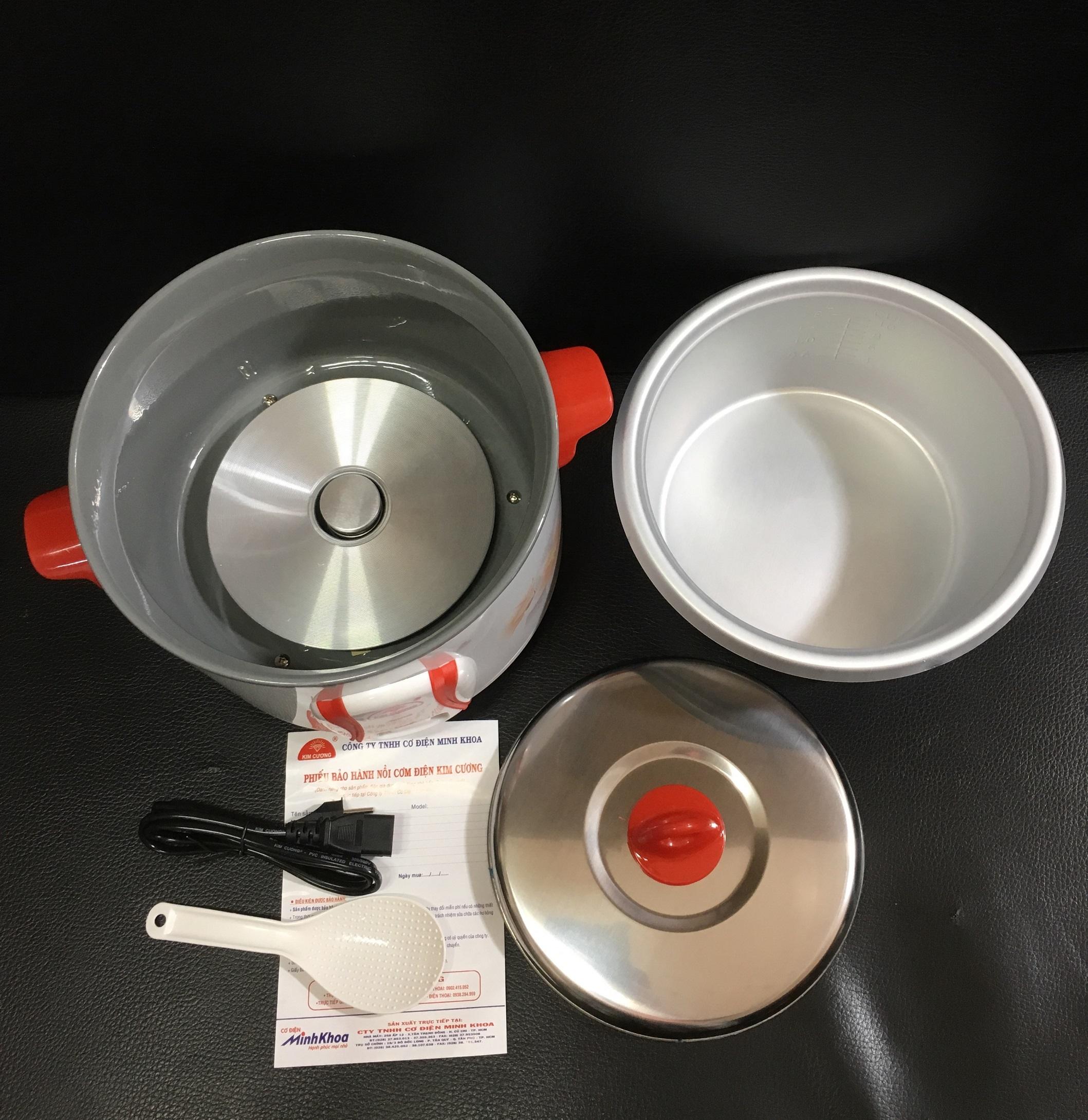 Nồi cơm điện Kim Cương 1.8 lít nắp rời