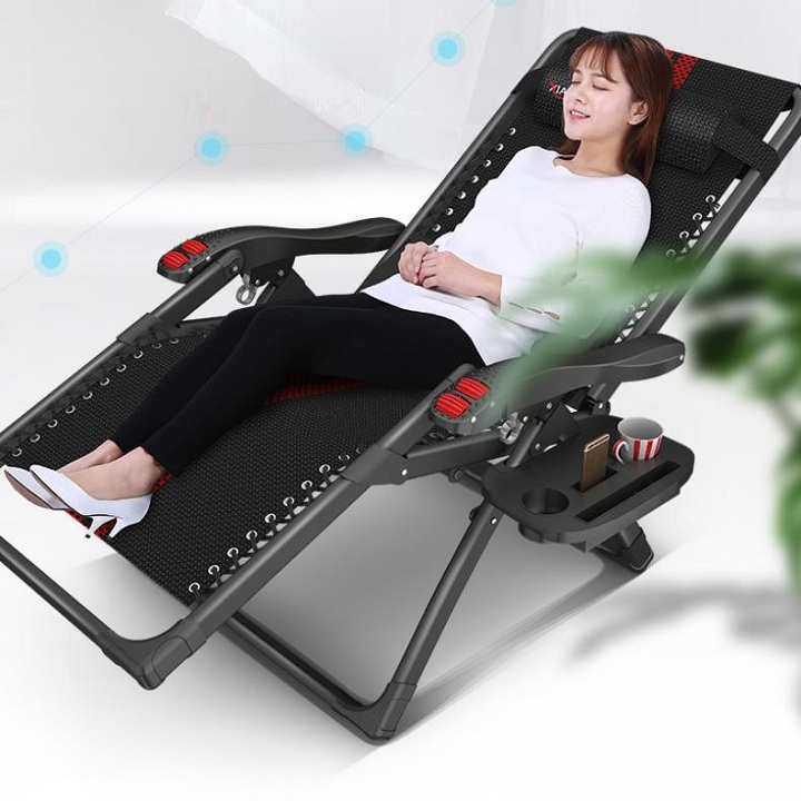Ghế xếp cao cấp có massage tay { Sale Lớn }