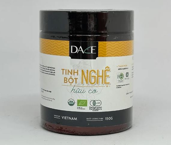 Tinh Bột Nghệ Hữu Cơ, Organic Turmeric Powder (150g)