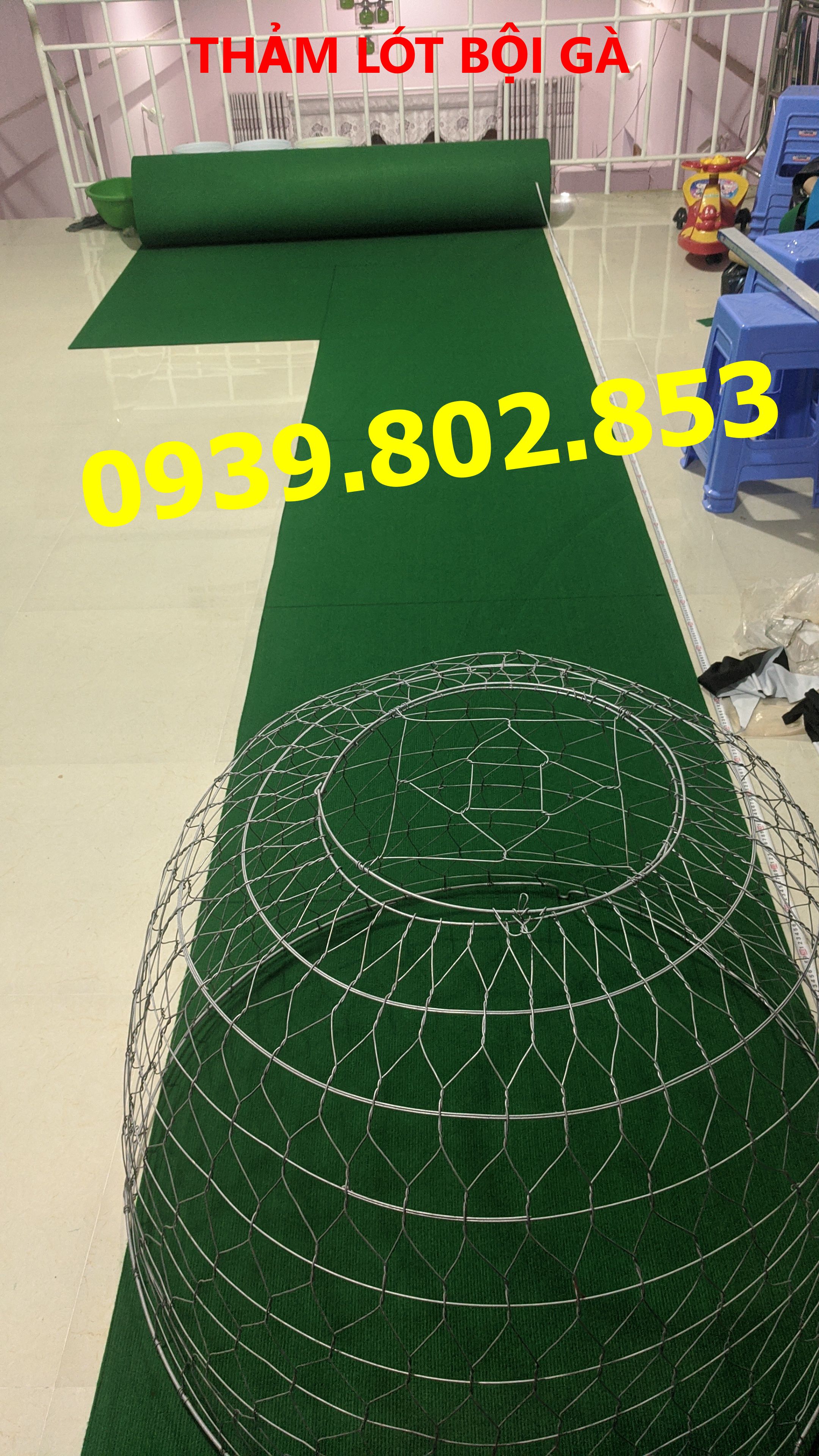 Thảm lót bội gà khổ 1m dài