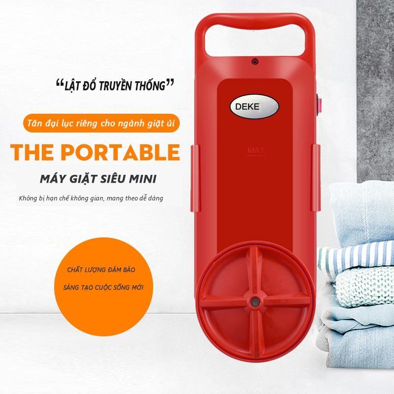 Bảng giá Máy giặt mini cỡ nhỏ DEKE. Máy giặt di động mini cho những chuyến du lịch, dã ngoại Điện máy Pico