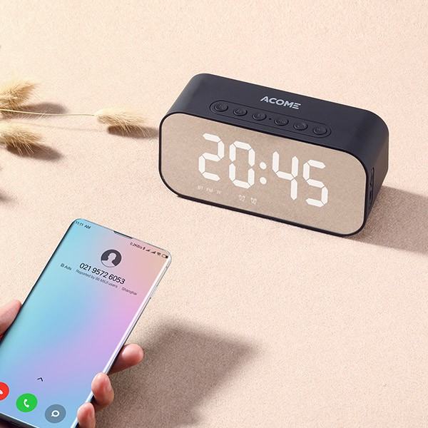 Loa Đồng Hồ ACOME A5/ ROBOT RB560 - Công Suất 5W - Bluetooth 5.0 - 3 Hình Thức Phát Nhạc - 5h Nghe Nhạc Liên Tục
