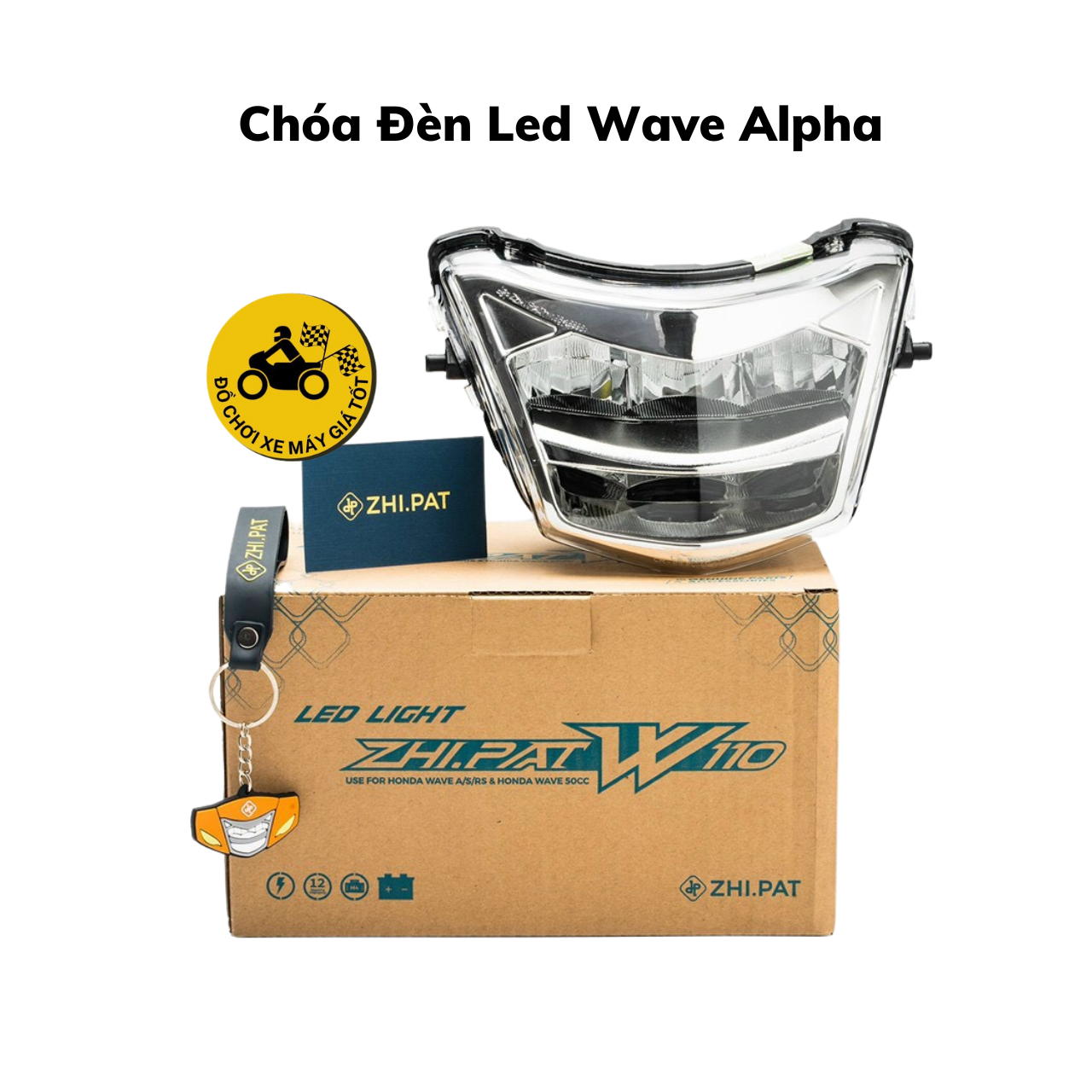 [HCM]Đèn Led 2 tầng ZHIPAT cho Wave A Wave S Wave RSX Wave RS Future X