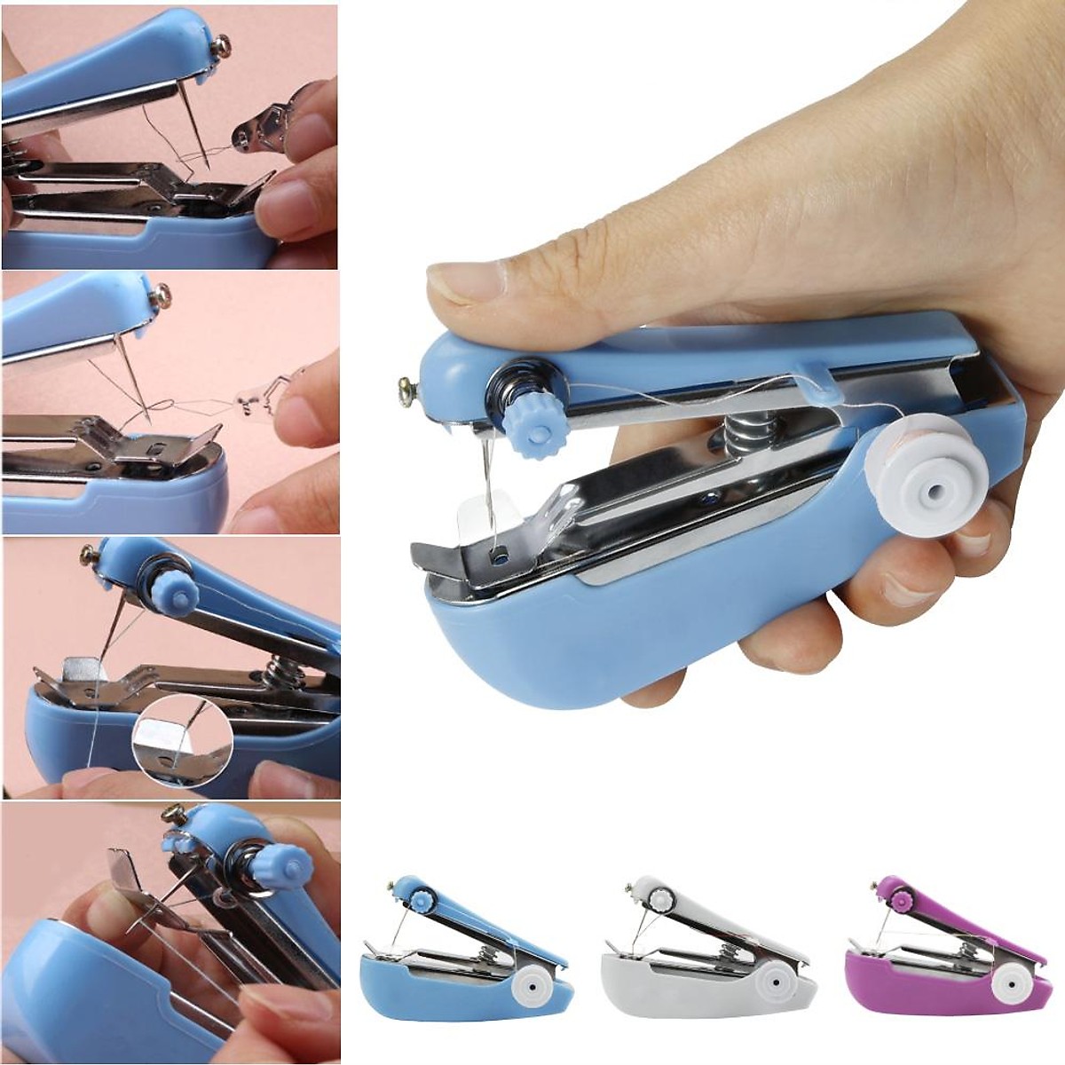[HCM]Máy khâu cầm tay mini - Máy may mini - Máy may cầm tay - Máy may