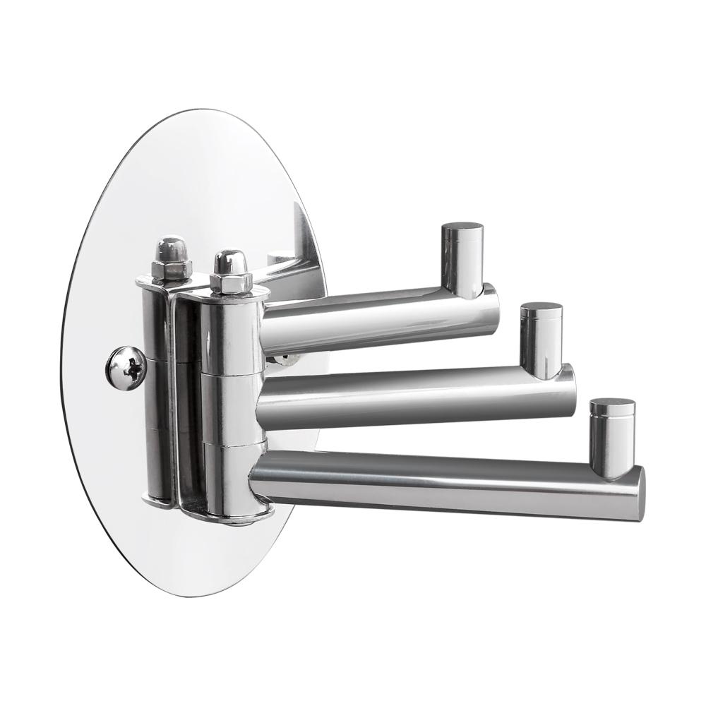 Móc treo quần áo 3 chấu inox 304 HABALI
