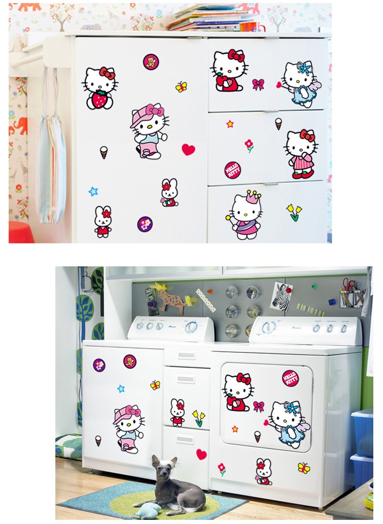[HCM]DECAL DÁN TƯỜNG KITTY 4
