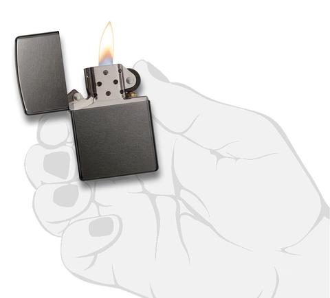 Zippo Regular Gray Dusk