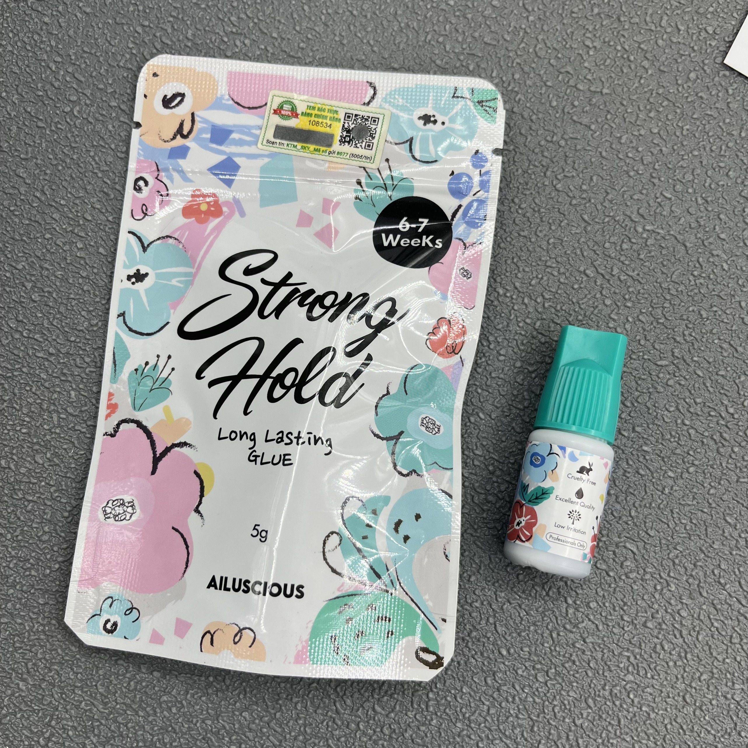 Keo nối mi strong 1-3s siêu bền_dụng cụ nối mi_thúy hà