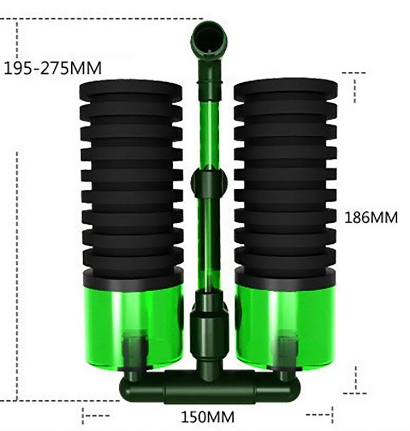 Lọc Sủi Vi Sinh Quanvee QS-200A - Lọc Nước Hồ Cá Cảnh