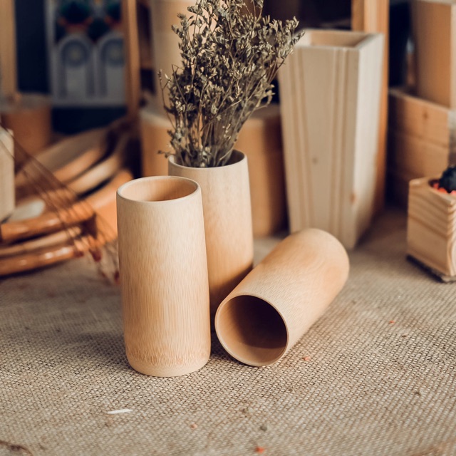 [HCM]Ly tre - ly tre handmade (bamboo cup)