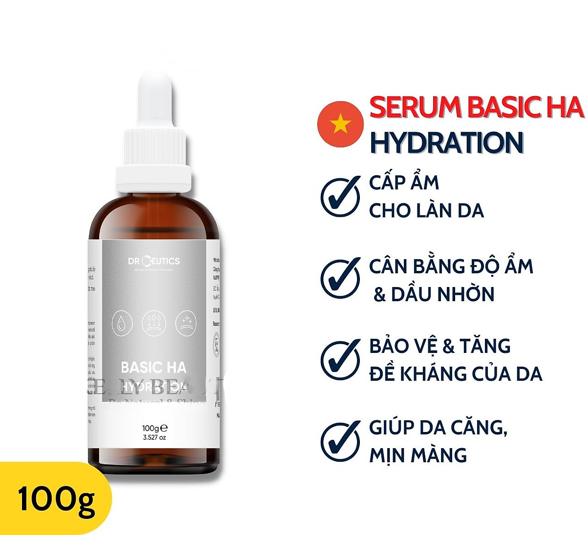 [Chính Hãng] Serum HA Basic Hydration Drceutics Cho Da Dầu Mụn