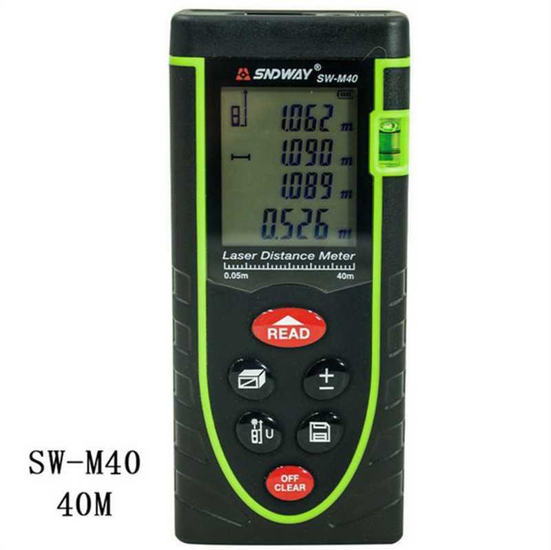 [HCM]Máy đo khoảng cách laser 40m SNDWAY SW-M40