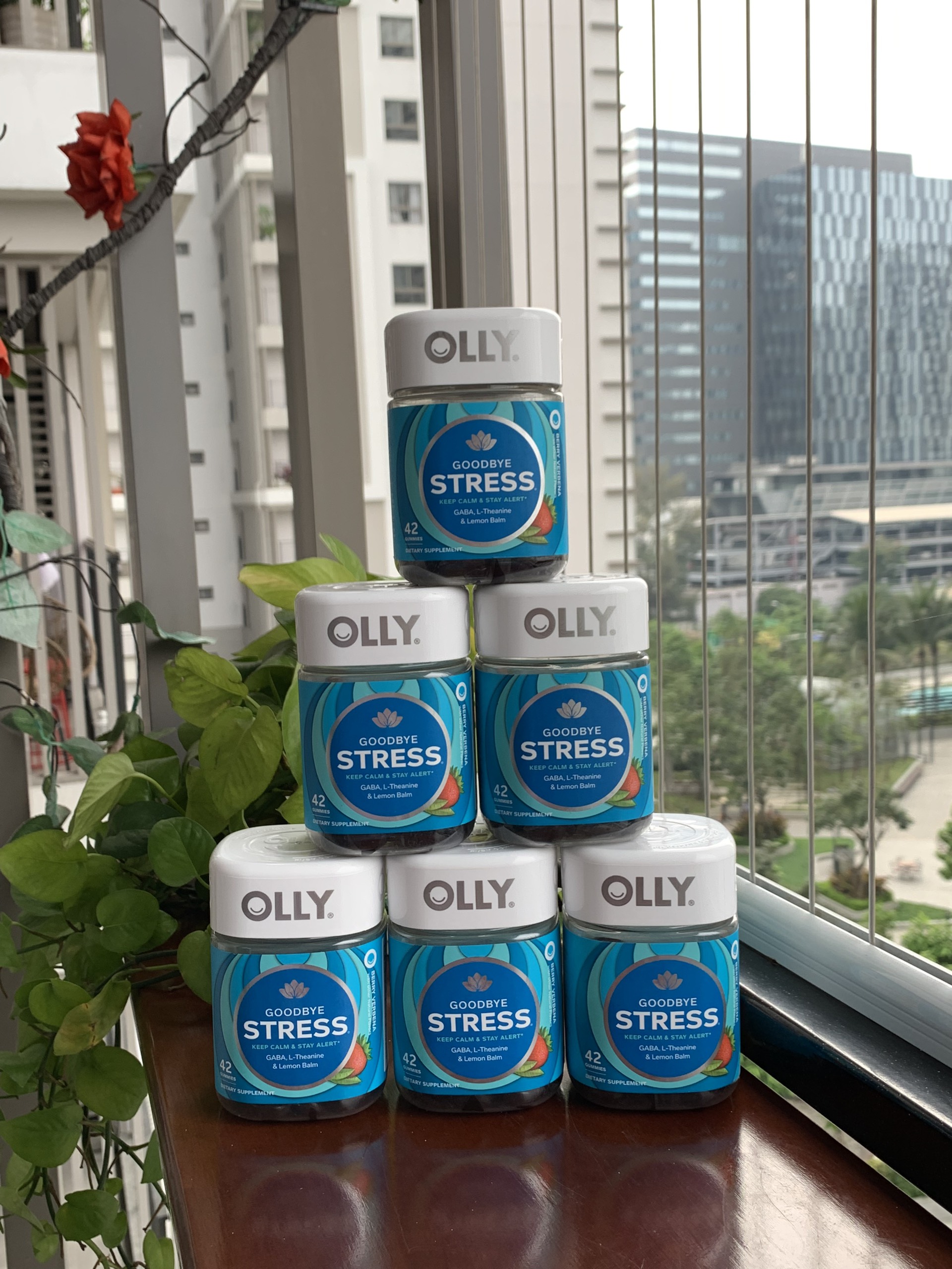 Kẹo Dẻo Giảm Stress OLLY 42 viên (Mỹ)