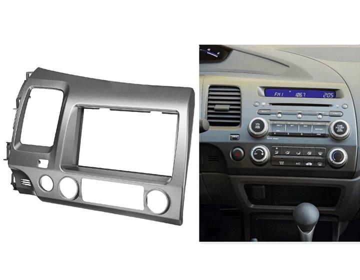 Mặt dưỡng lắp màn hình xe Honda Civic 2006-2011