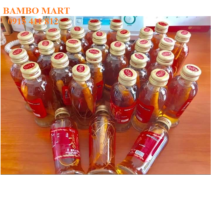 NƯỚC HỒNG SÂM CỦ HÀN QUỐC KGS 10 CHAI