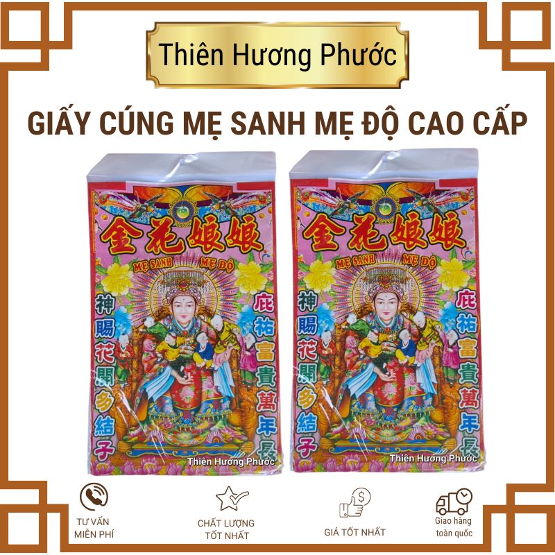 Giấy cúng Phật tổ thích ca cao cấp