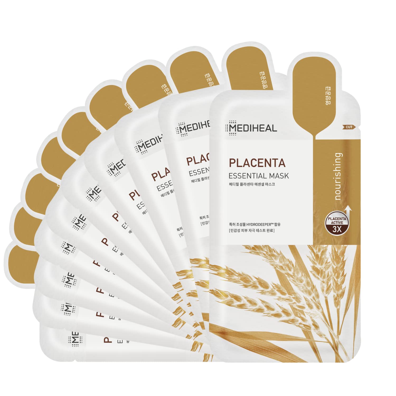 Mặt Nạ Mediheal Placenta Essential Mask [MIẾNG LẺ] Tái Tạo Tế Bào Phục Hồi