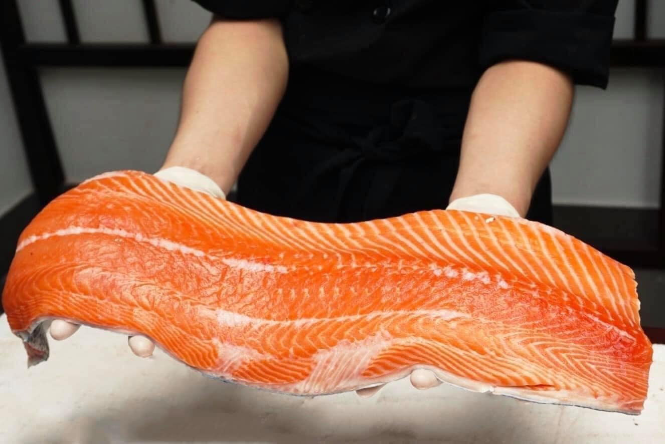 HCM Phi lê cá hồi tươi nhập khẩu Nauy/Fresh Salmon Fillet