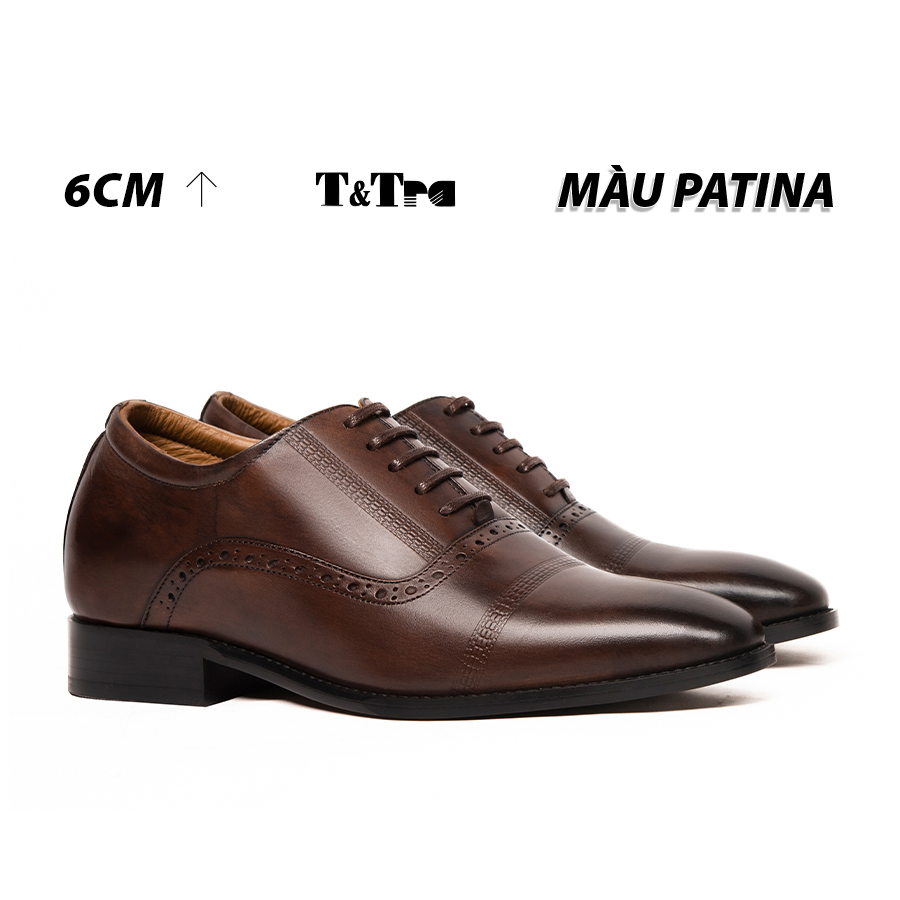 [6] shoes high male T&TRA A210 Brown red
