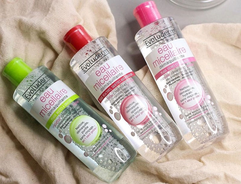 Nước tẩy trang Evoluderm Eau Micellaire