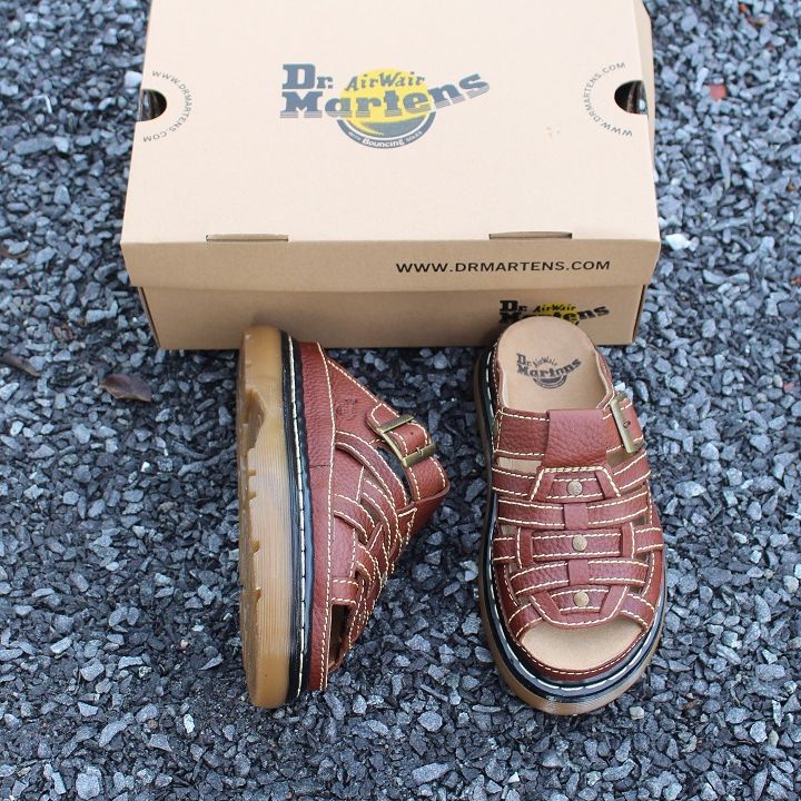 Dép Dr Martens 2018 ThaiLan Da Bò cao cấp