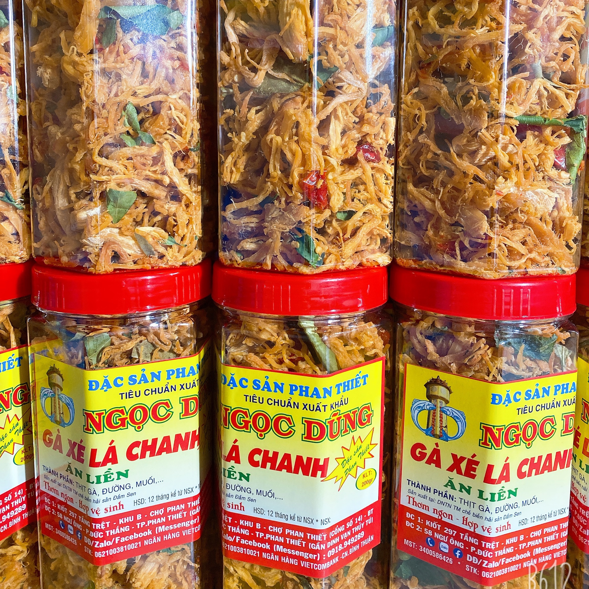 [FREESHIP MAX] Gà Xé Lá Chanh ( ăn liền ) là món ăn ngon của Shop Đặc Sản Biển Phan Thiết NGỌC DŨNG; Hộp 200 gram. HSD 12 tháng kể từ ngày đặt hàng