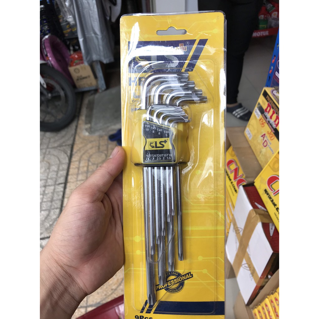 Bộ lục giác bông mai 9 cây cao cấp hàng