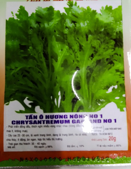 Hạt Rau Tần Ô Cải Cúc - Gói 20 Gram