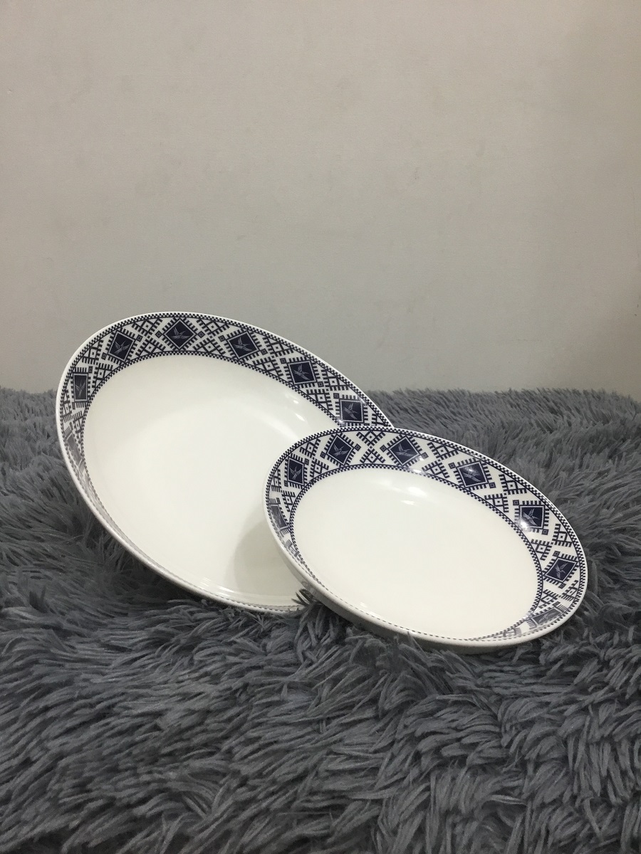 DĨA LẠC VIỆT 18.5X3.5 CM - GỐM SỨ CƯỜNG PHÁT - HÀNG VIỆT NAM CHẤT LƯỢNG CAO