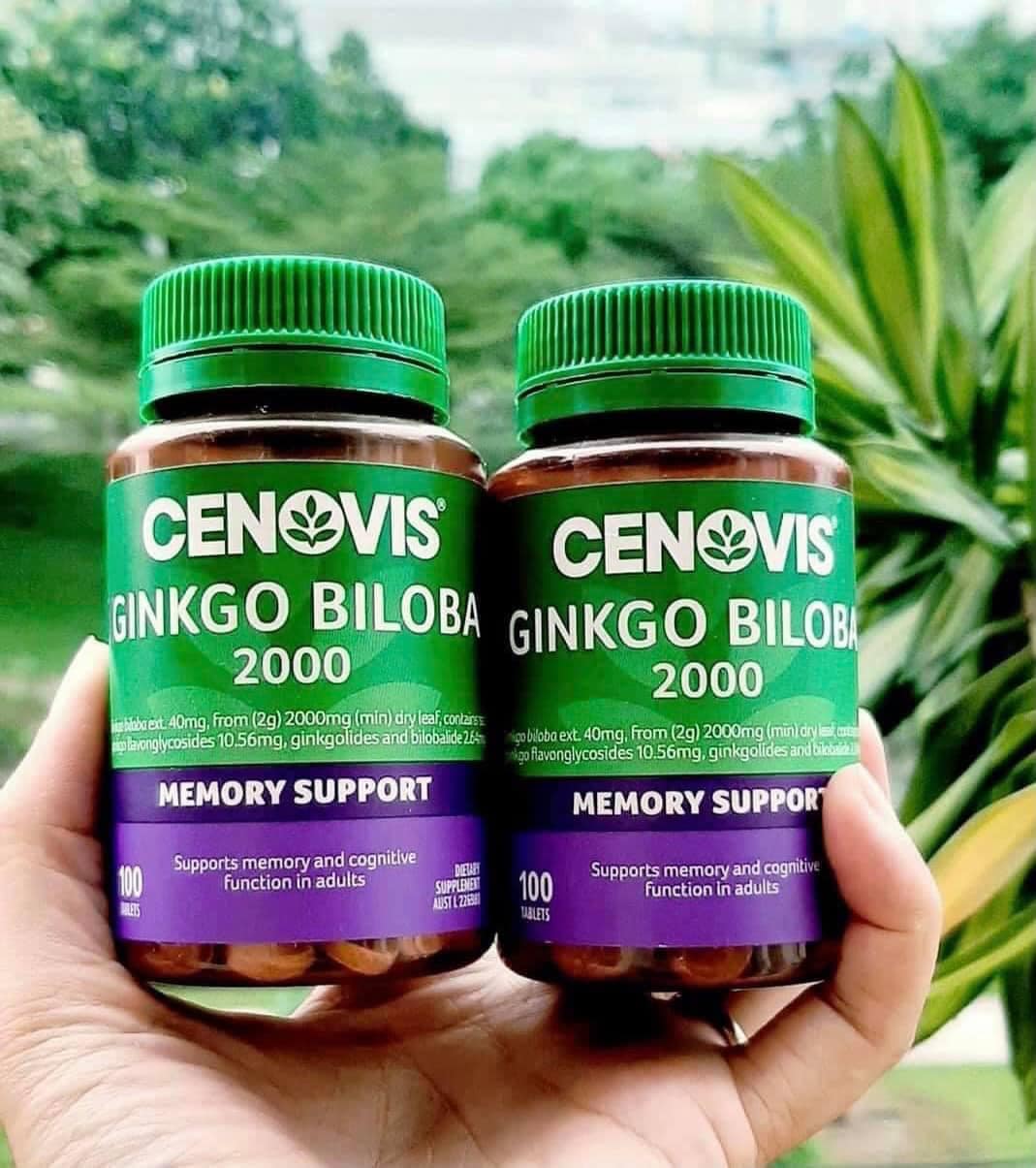 bổ não Cenovis Ginkgo Biloba 2000
