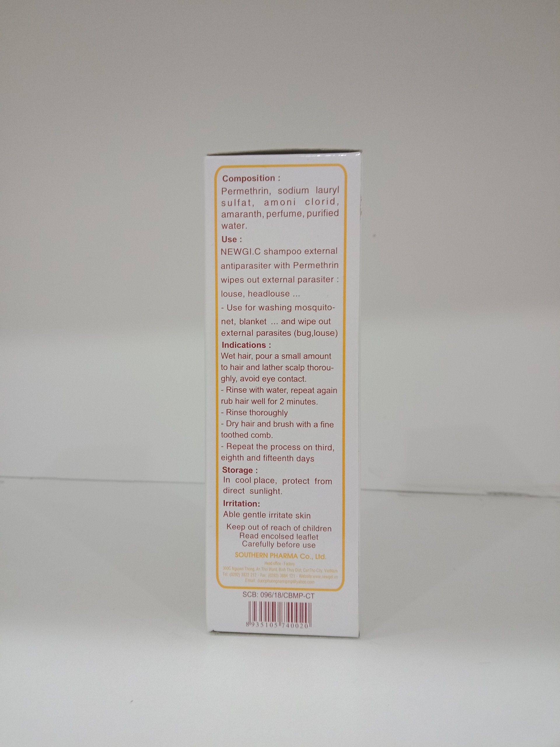 Dầu Gội Tri Chấy (chí) NEWGI.C ( lọ 100ml )