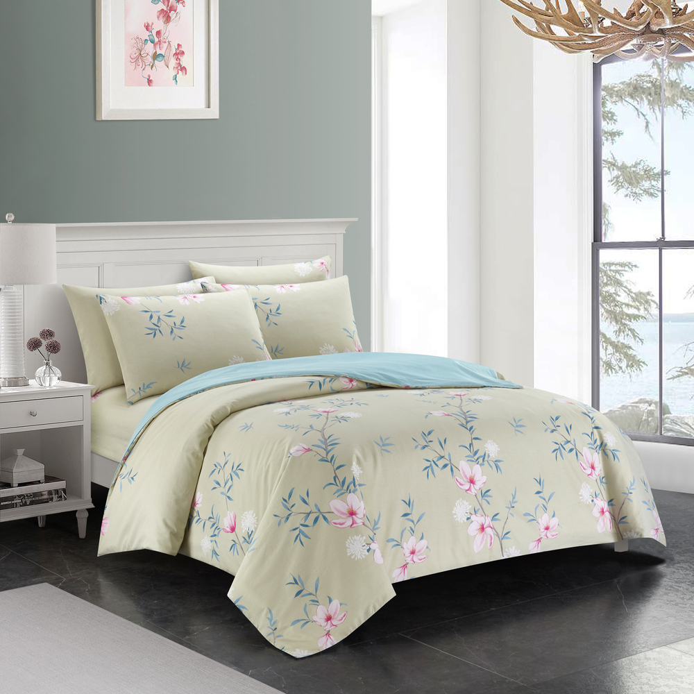 Bộ ga áo gối kèm vỏ chăn cotton jean perry austin 1m2x2m 1m4x2m 1m6x2m 1m8x2m + 30cm