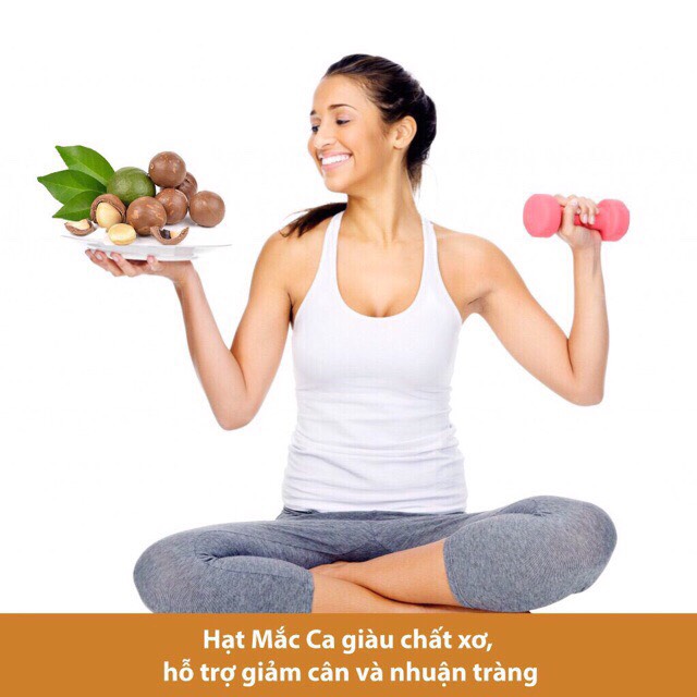 [HCM]Hạt Macca Úc nứt vỏ Túi Fornutst /500gr (mẫu mới)