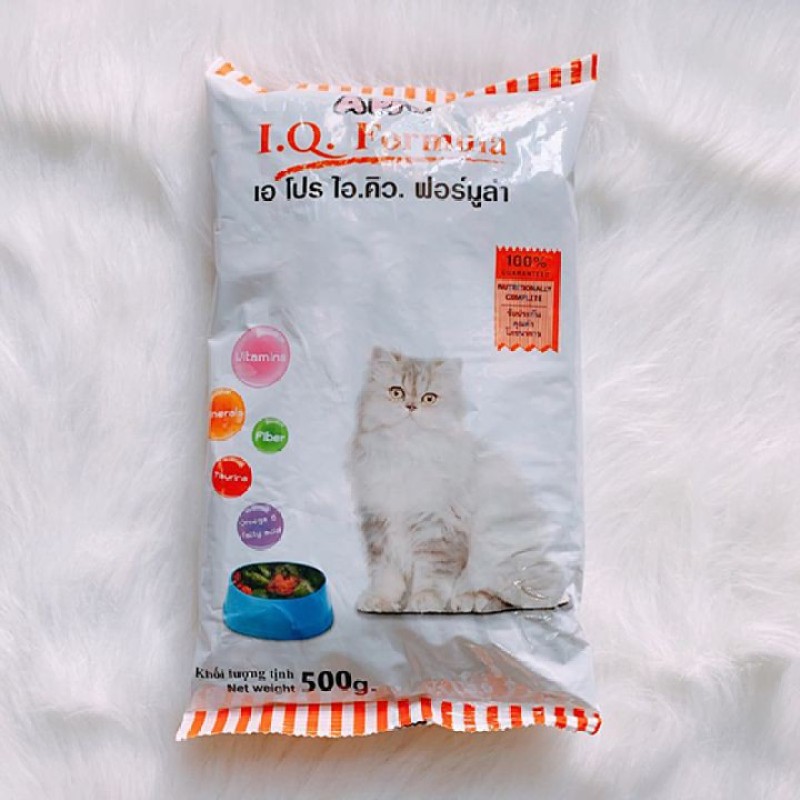 HN HP-COMBO 5 GÓI (mỗi gói 500gr) thức ăn viên cho mèo APRO - Xuất xứ Thái Lan - Dùng cho mèo mọi lứa tuổi  (hanpet 23