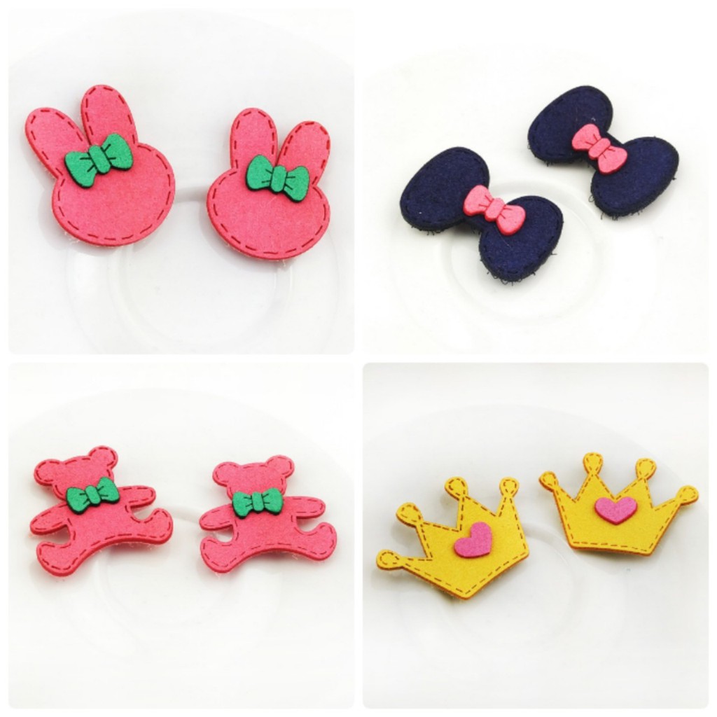 SET 2 MIẾNG DÁN TÓC XINH XẮN CHO BÉ