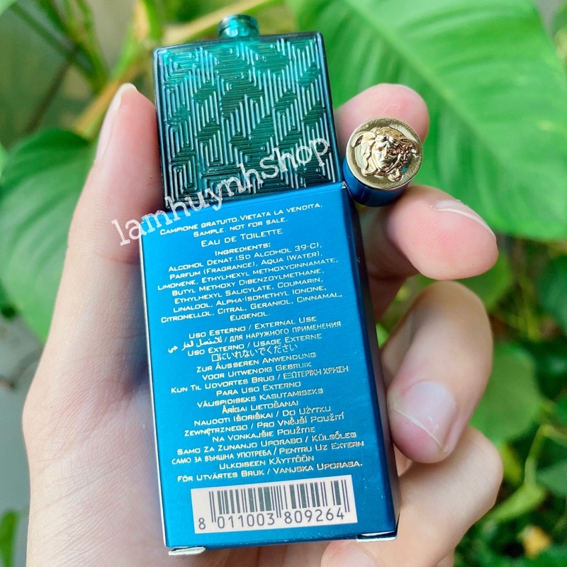 [CHÍNH HÃNG] Nước hoa mini VERSACE EROS xanh 5ml