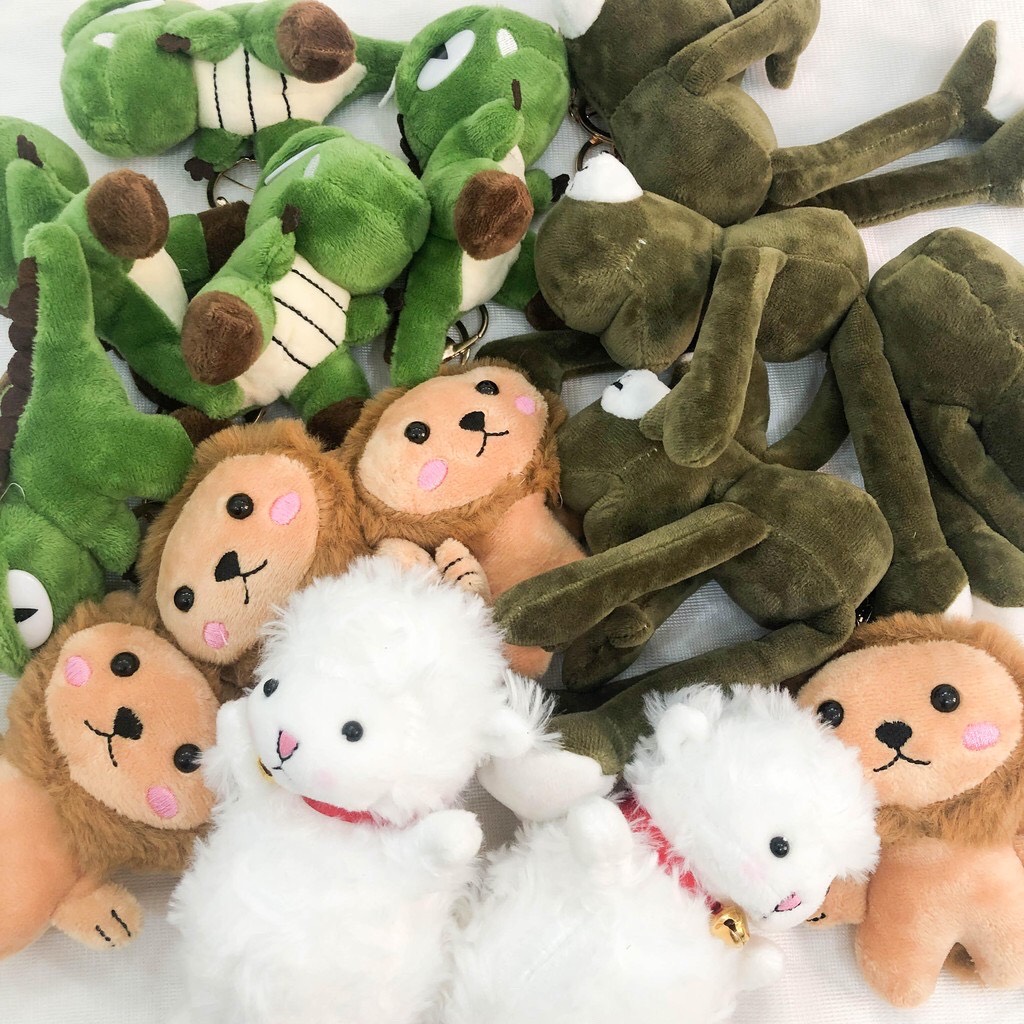 Móc khóa thú bông đáng yêu