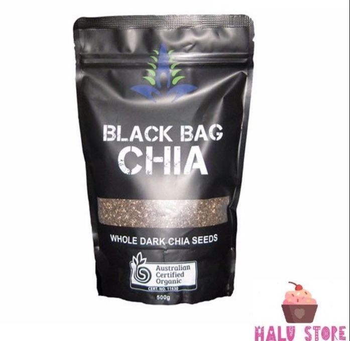 Hạt chia seeds black bag úc gói 500gr