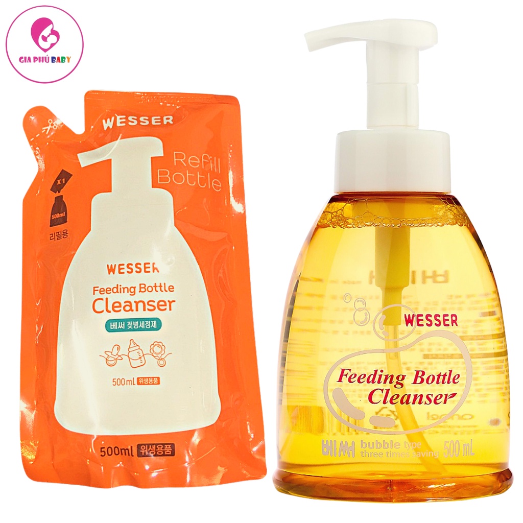 Nước rửa bình Wesser
