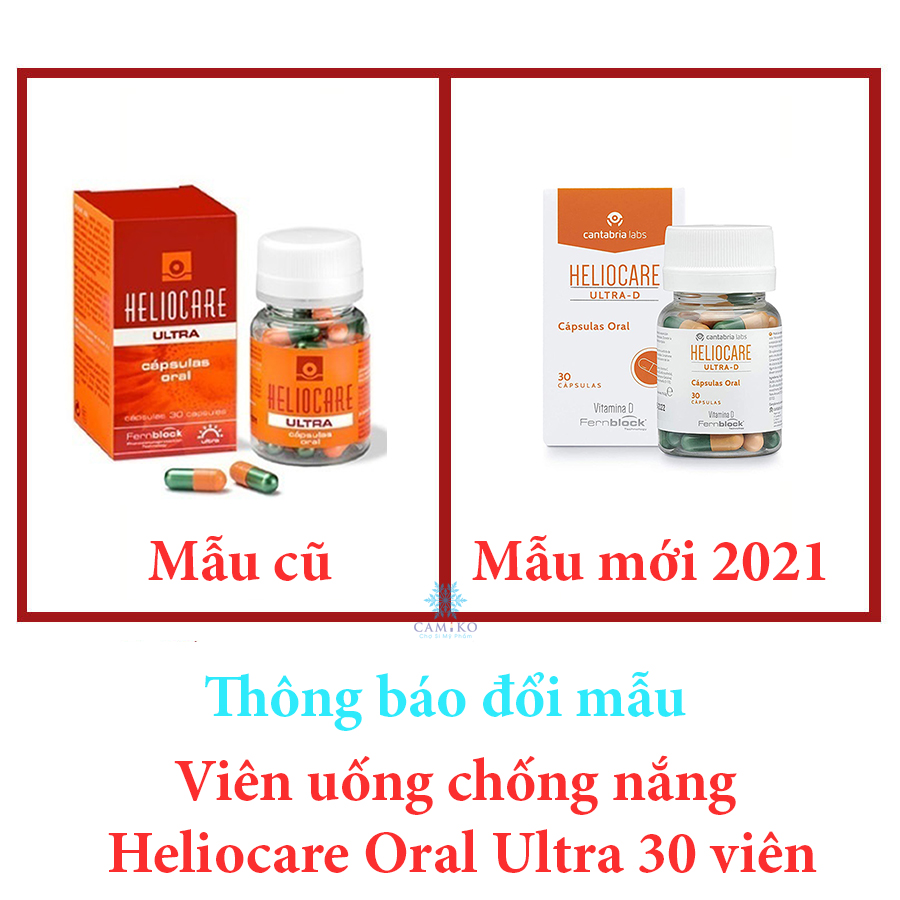 Oral tablets sunscreen Heliocare Oral ultra 30 tablets