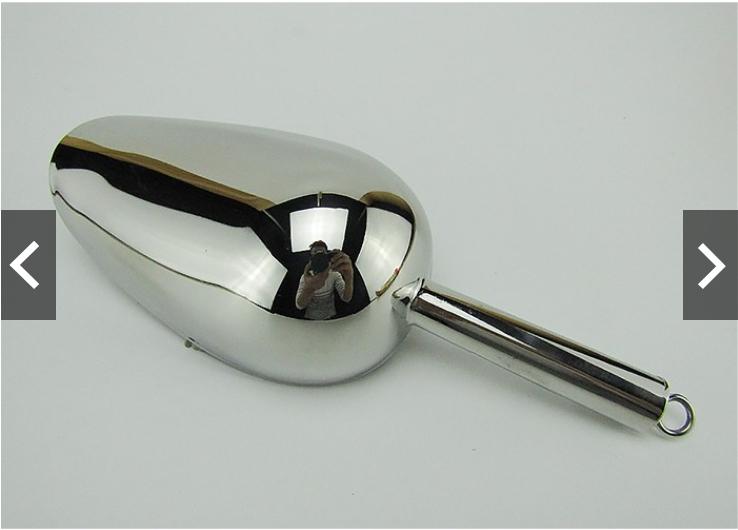 [Hcm]Convenient 304 Stainless Steel Shovel for Scooping Ice and Soil, Made of Thick Material, Size Number 1