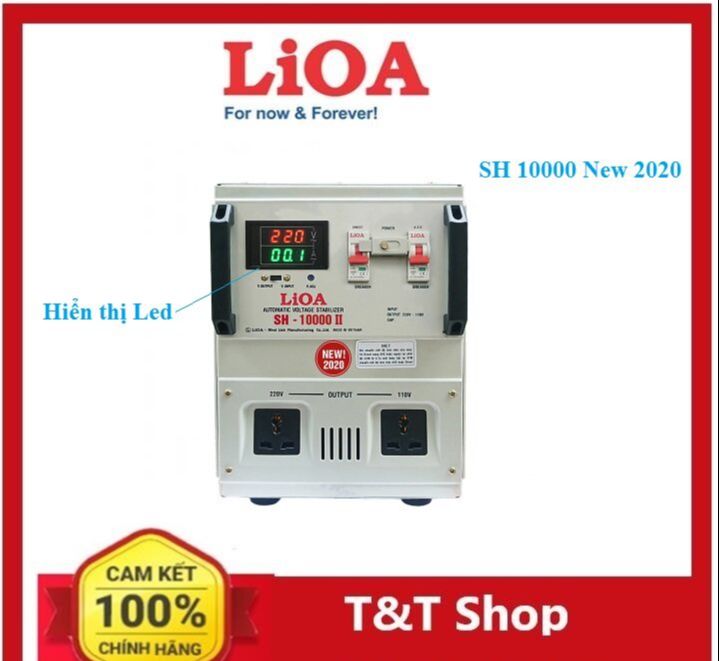 Ổn áp Lioa 10KVA dải từ 50V-90V-150V