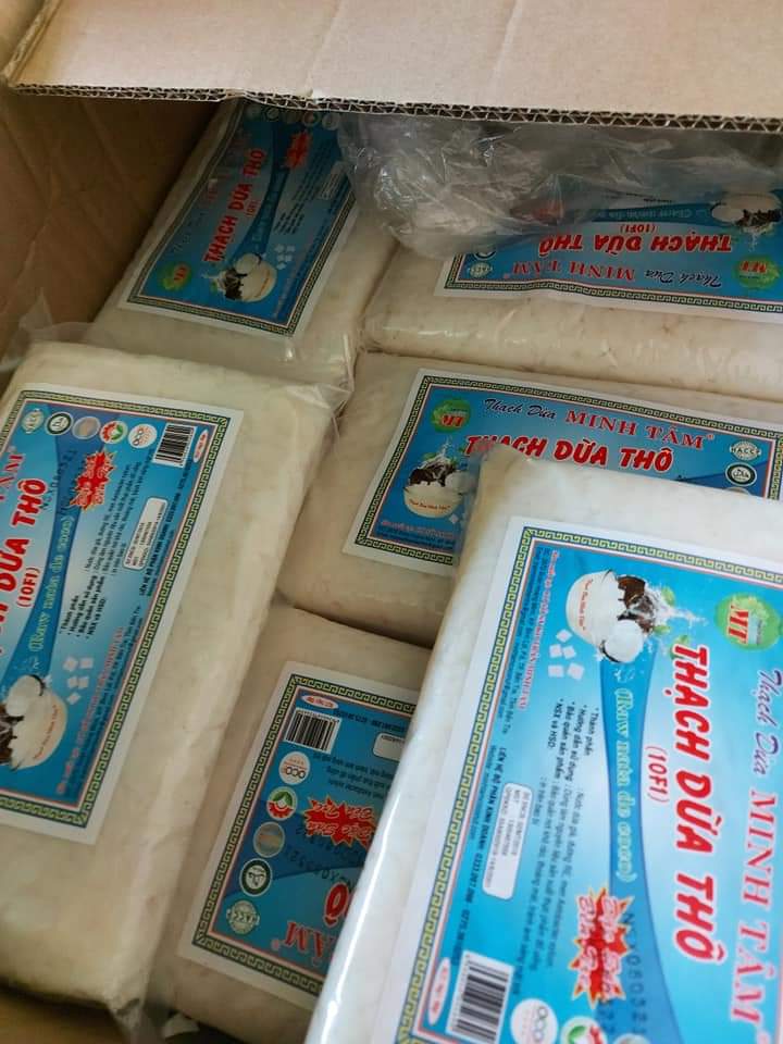 1KG-THẠCH DỪA THÔ MINH TÂM, BÍCH LIÊN DƯƠNG
